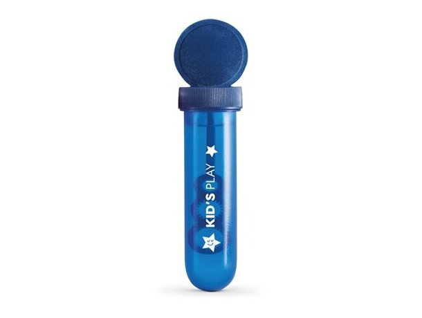 Bolas Bubbly de jabón en envase de PP azul