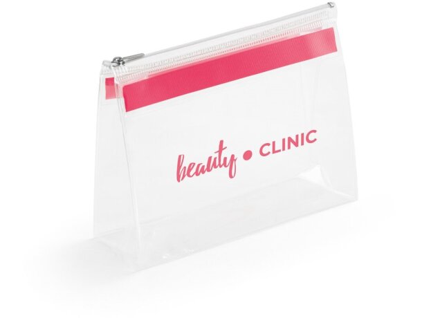 Bolsa Chastain de higiene personal personalizado rosa