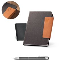 Agenda A5 Tagore en piel reciclada FSC