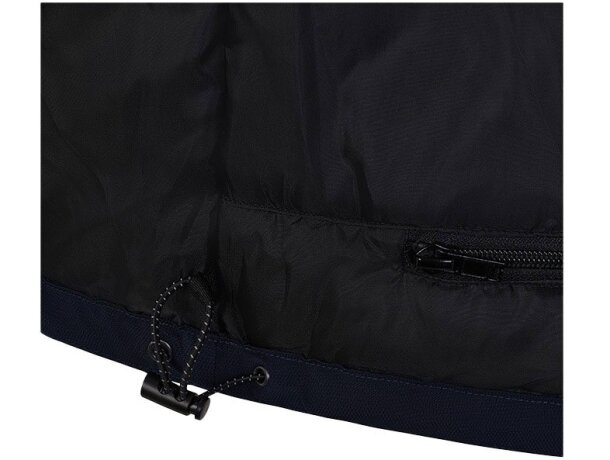 Chaqueta acolchada VL Nyx reciclada repelente al agua unisex Azul marino detalle 9