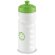 Botella deportiva con cuerpo blanco 550 ml verde claro