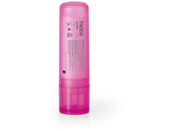 Protector labial en barra de colores rosa