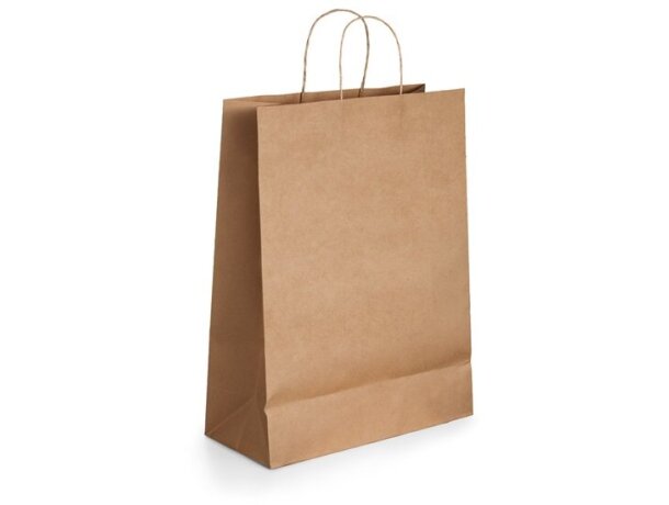 Bolsas kraft personalizadas Ellen 240x310 mm asa retorcida detalle 1