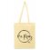 Bolsa color crudo para serigrafia con logo