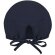 Gorro sanitario Saga en microfibra repelente a líquidos Azul marino detalle 2