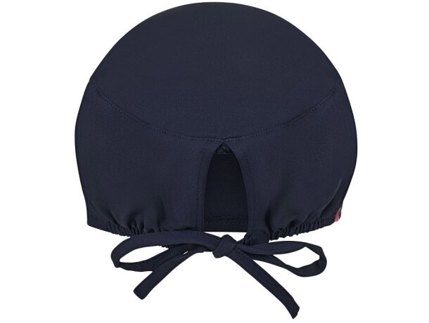 Gorro sanitario Saga en microfibra repelente a líquidos Azul marino detalle 2