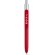Bolígrafo Kiwu Chrome a color con acabado brillante rojo
