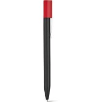 Bolígrafo con clip en acero inoxidable personalizado rojo Bolígrafo con clip en acero inoxidable personalizado rojo
