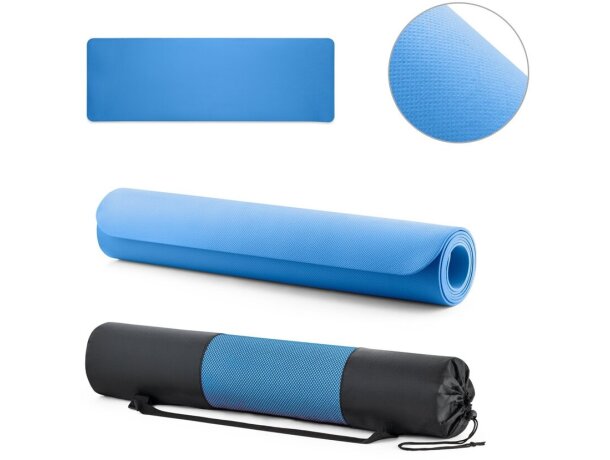 Colchoneta de yoga zion en eva con bolsa de transporte ventilada detalle 1