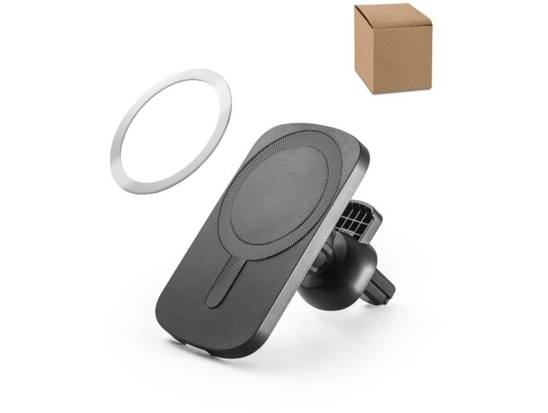 Soporte de coche koch con cargador magnético inalámbrico 15w detalle 1