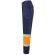Pantalón de sarga bicolor VL Athena con bandas reflectantes Azul marino/Naranja detalle 21