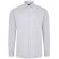 Camisa Oxford Prithvi elástica manga larga para profesionales Gris claro