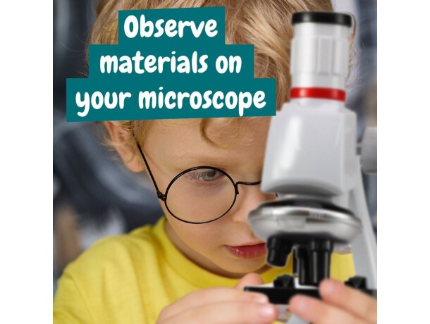 Microscopio educativo microscope con accesorios científicos Multicolor detalle 4