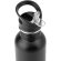 Botella edberg de acero inoxidable con asa y pajita interna Negro detalle 5