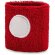 Muñequera elástica de punto personalizada roja