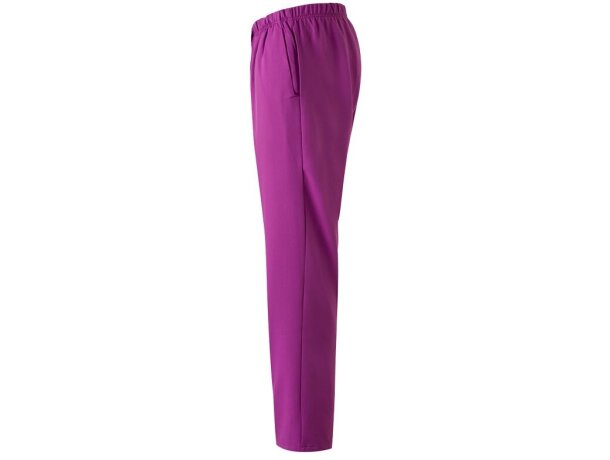 Pantalon freyr microfibra repelente a líquidos unisex sanitario Rosa oscuro detalle 34