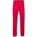 Pantalón lugh multibolsillos elástico con bolsillos de fuelle Rojo
