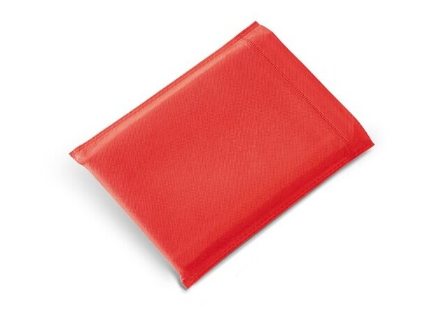 Bloc de notas de polipiel con funda rojo