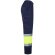 Pantalón de sarga bicolor VL Athena con bandas reflectantes Azul marino/Amarillo detalle 46