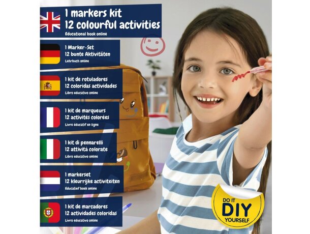 Kit diy pen factory i para crear boligrafos infantiles Multicolor detalle 7