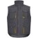 Chaleco acolchado bicolor multibolsillos unisex VL Nergal Gris/Amarillo