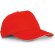 Gorra especial poliester para sublimación roja
