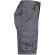 Bermudas elásticas multibolsillos Hebe con cinturilla elástica Gris detalle 15