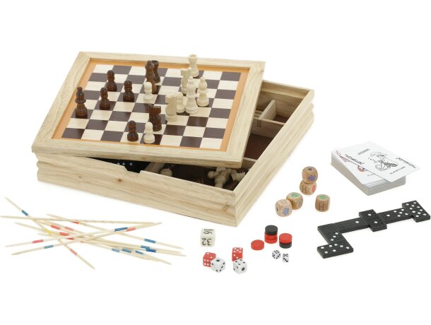Set juegos de mesa 7 en 1 personalizado Set juegos de mesa 7 en 1 personalizado