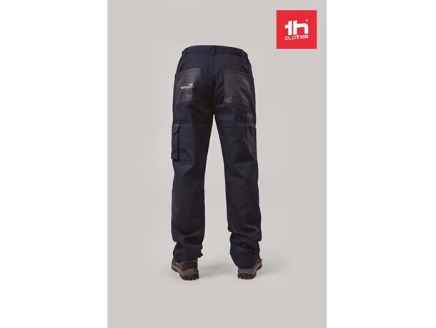 Pantalones Thc Warsaw de trabajo para hombre azul marino