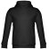 Sudadera Thc Phoenix Kids unisex para niños, con capucha negro