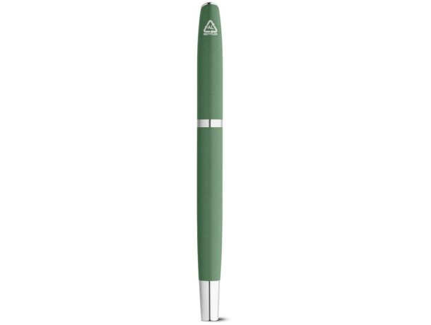Set Re-lando roller y bolígrafo en aluminio reciclado 100% rAL Verde detalle 20