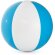 Pelotas playa plástico pvc con combinado en blanco y color Hi!dea Azul claro detalle 2