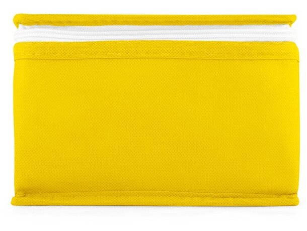 Bolsa nevera non woven para 6 latas Amarillo detalle 8