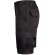 Bermudas elásticas multibolsillos Hebe con cinturilla elástica Negro detalle 29