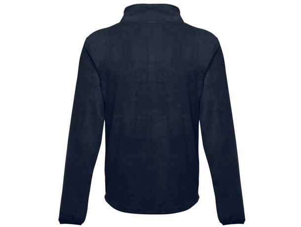Chaqueta polar Helsinki con cremallera y bolsillos Azul marino detalle 3