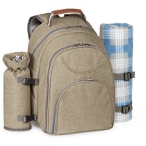 Set picnic Villa con manta polar y vajilla completa