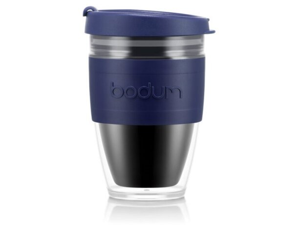 taza Joycup Double 250 de viaje 250ml azul marino