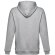 Sudadera unisex con capucha phoenix en algodón y poliéster Gris claro matizado detalle 9