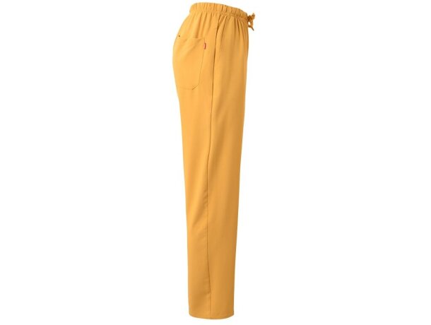 Pantalon freyr microfibra repelente a líquidos unisex sanitario Amarillo detalle 46