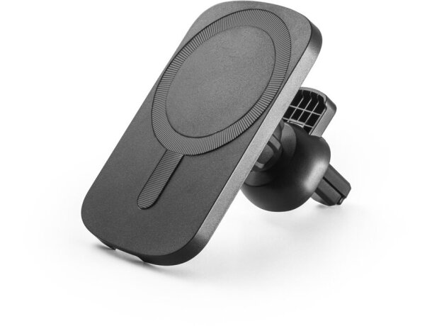 Soporte de coche koch con cargador magnético inalámbrico 15w Negro detalle 6