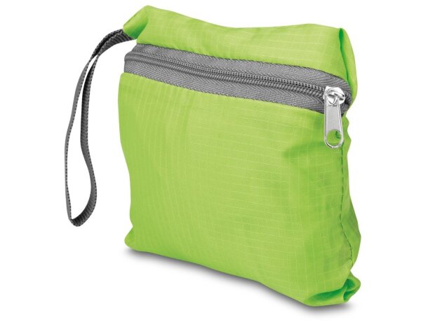 Mochila plegable verde claro