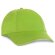 Gorra para bordado con 6 paneles verde claro