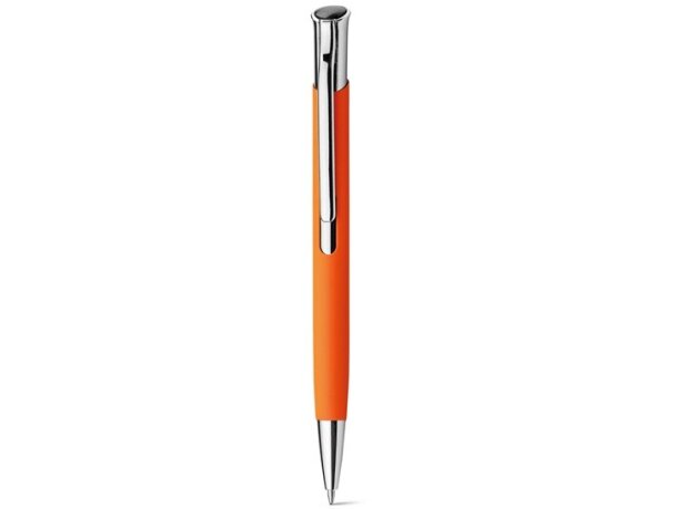 Olaf soft. bolígrafo de aluminio naranja