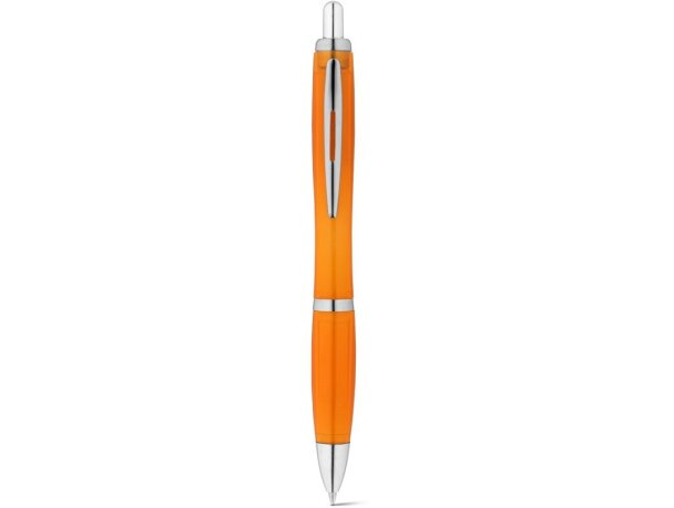 Boli original para publicidad clip metálico metal tinta azul Hi!dea Swing Rpet Naranja detalle 5