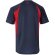 Camiseta técnica ojo de pájaro bicolor VL Slayer Azul marino/Rojo detalle 15