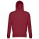 Sudadera unisex con capucha phoenix en algodón y poliéster Burdeos detalle 72