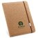Portafolios a4 fabricado en corcho natural personalizado