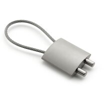Llavero con forma de candado de metal Llavero con forma de candado de metal