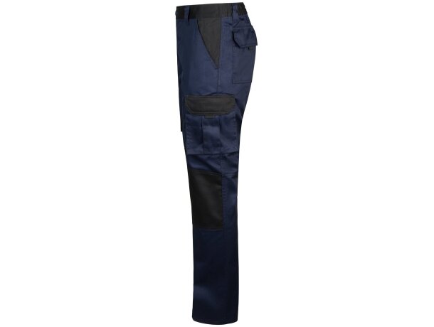 Pantalón sarga multibolsillos bicolor njord slim fit Azul detalle 17