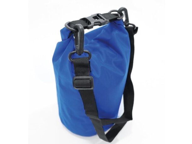 Bolsa de poliester impermeable grande azul royal